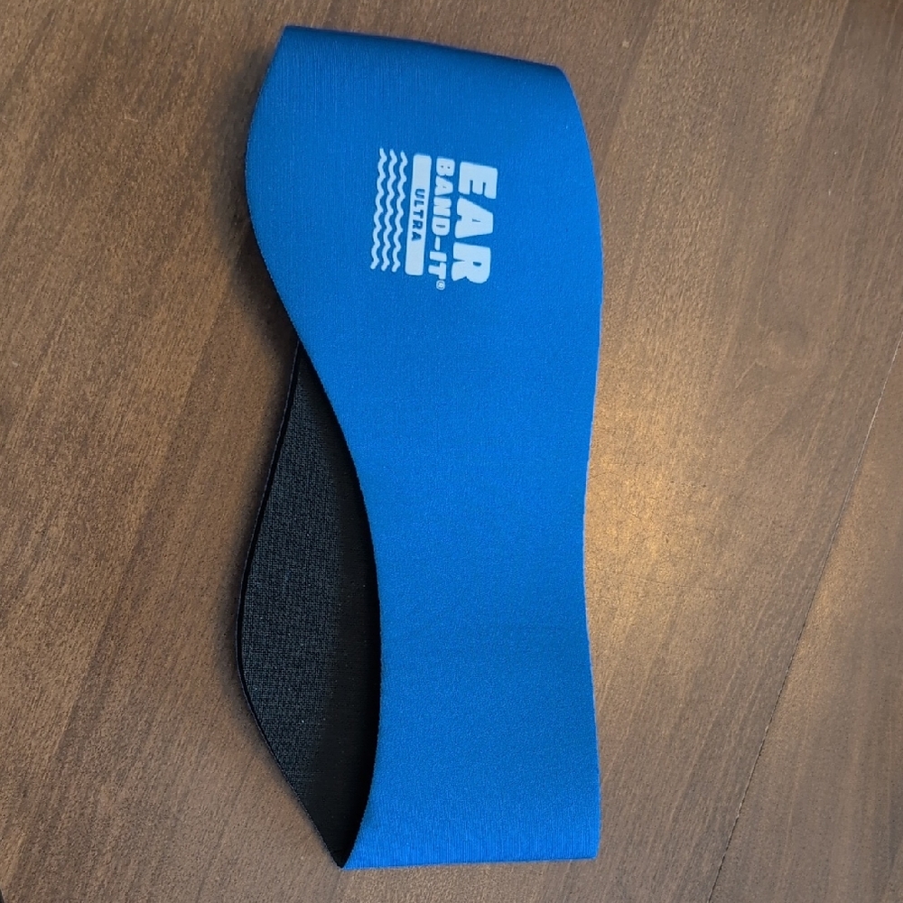 Blue and Black Ear Band-It Headband